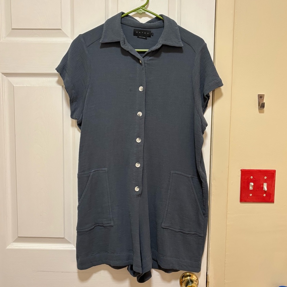 HATCH collection romper grey 0